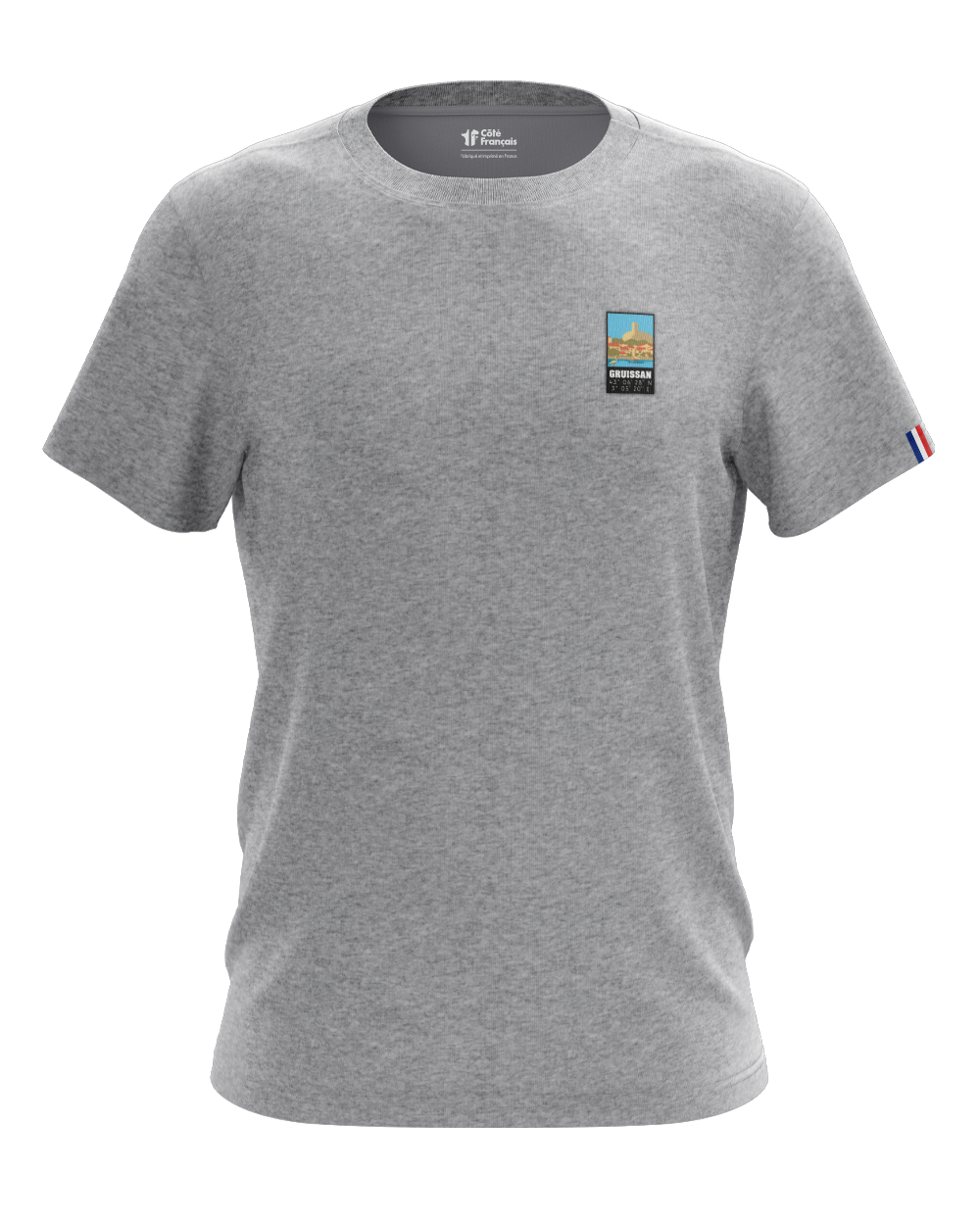 T-Shirt " Barbe Rousse" - gris chiné
