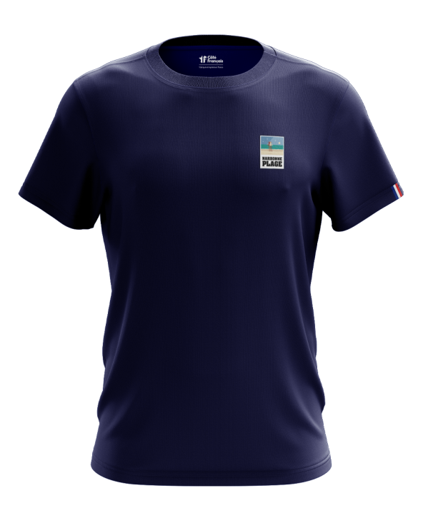 T-Shirt "Narbonne plage" - bleu marine