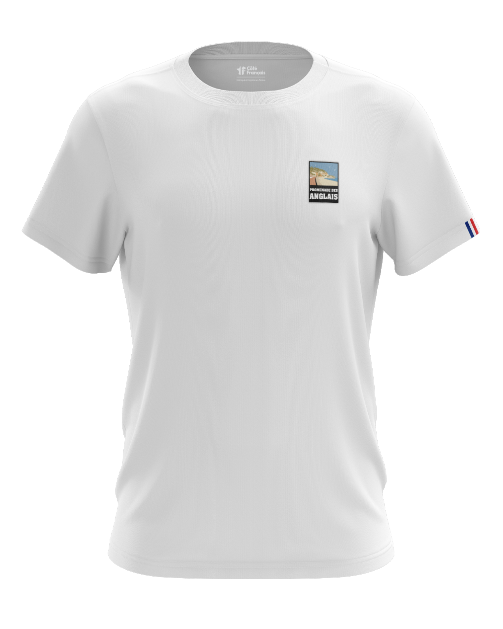T-Shirt "Nice promenade des Anglais" - blanc