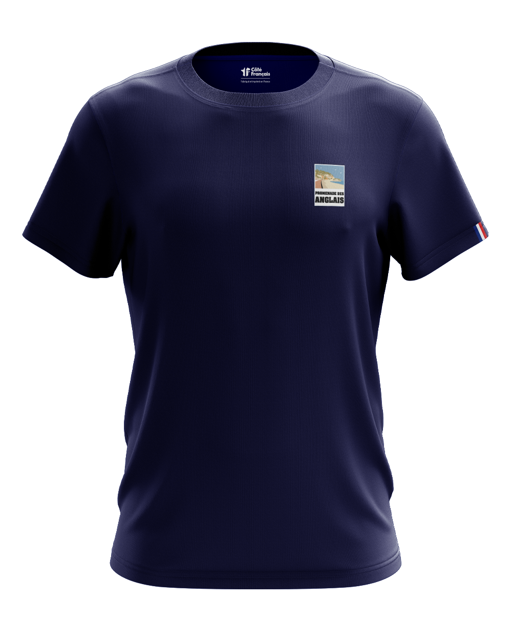 T-Shirt "Nice promenade des Anglais" - marine