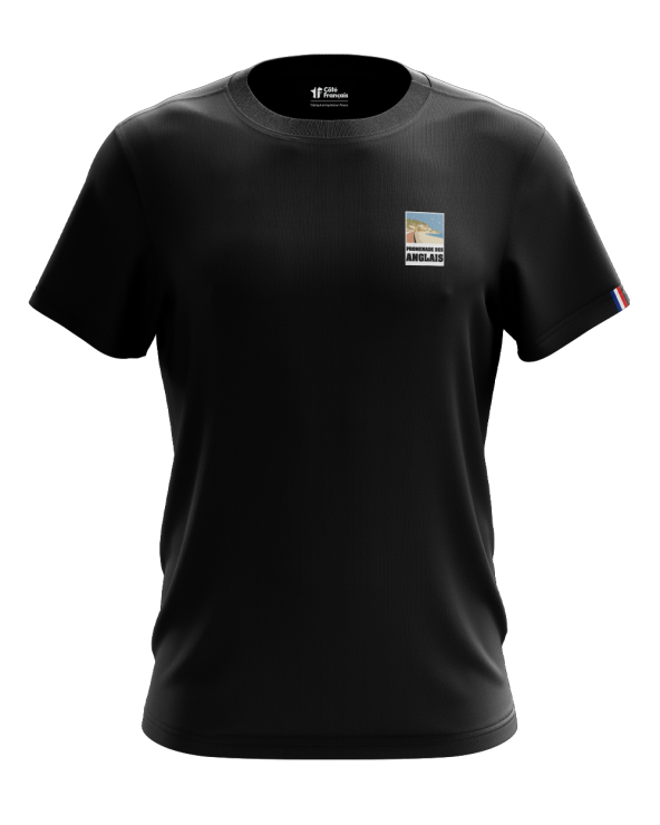 T-Shirt "Nice promenade des Anglais" - noir