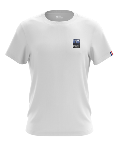 T-Shirt "Tour de la massane" - blanc