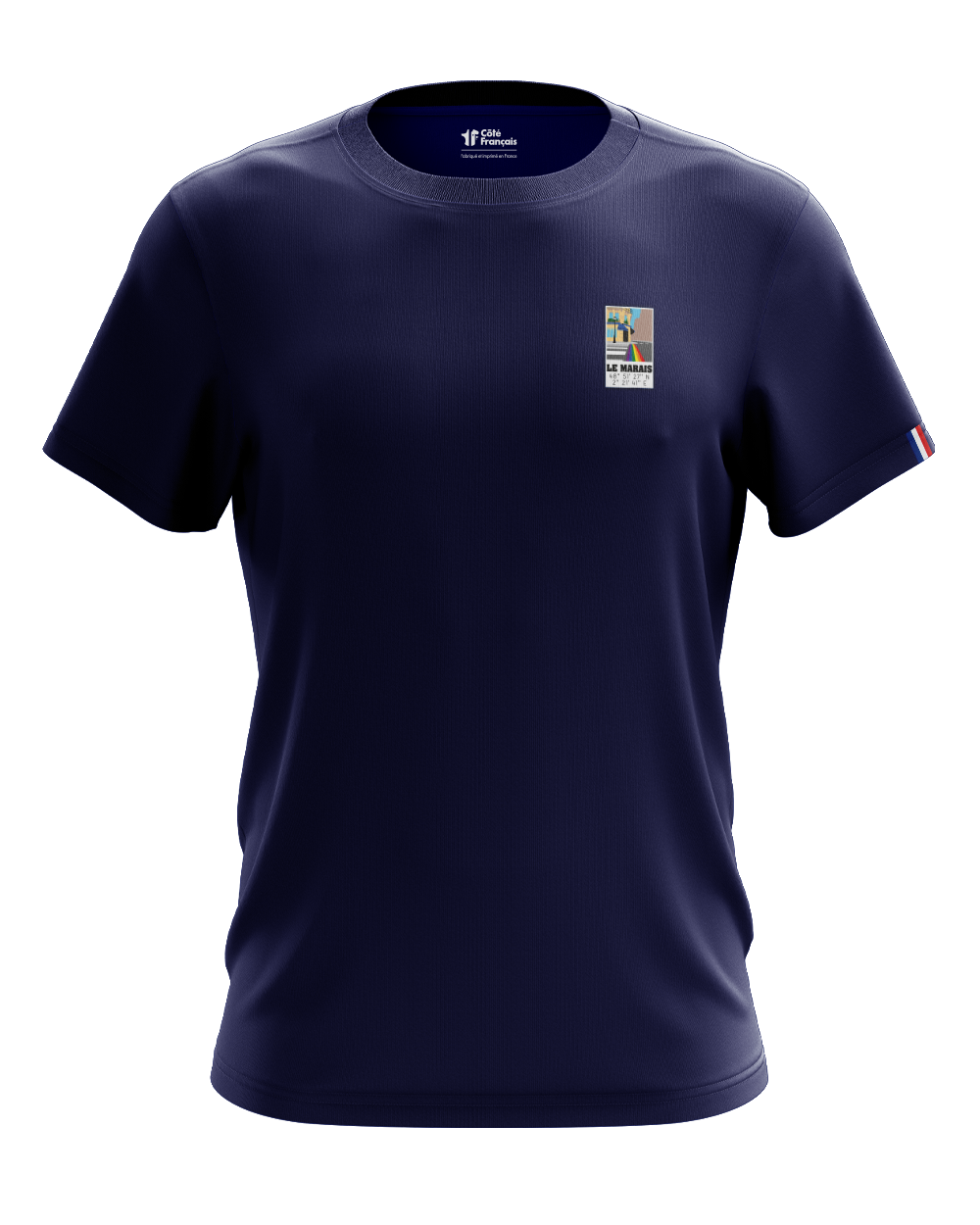T-Shirt "Marais" - bleu marine