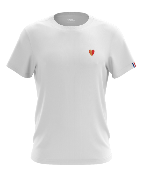 T-Shirt "Cœur Aveyronnais" - blanc