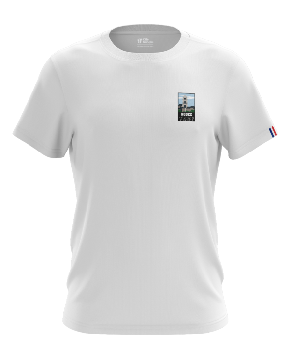 T-Shirt "Ville de Rodez" - blanc