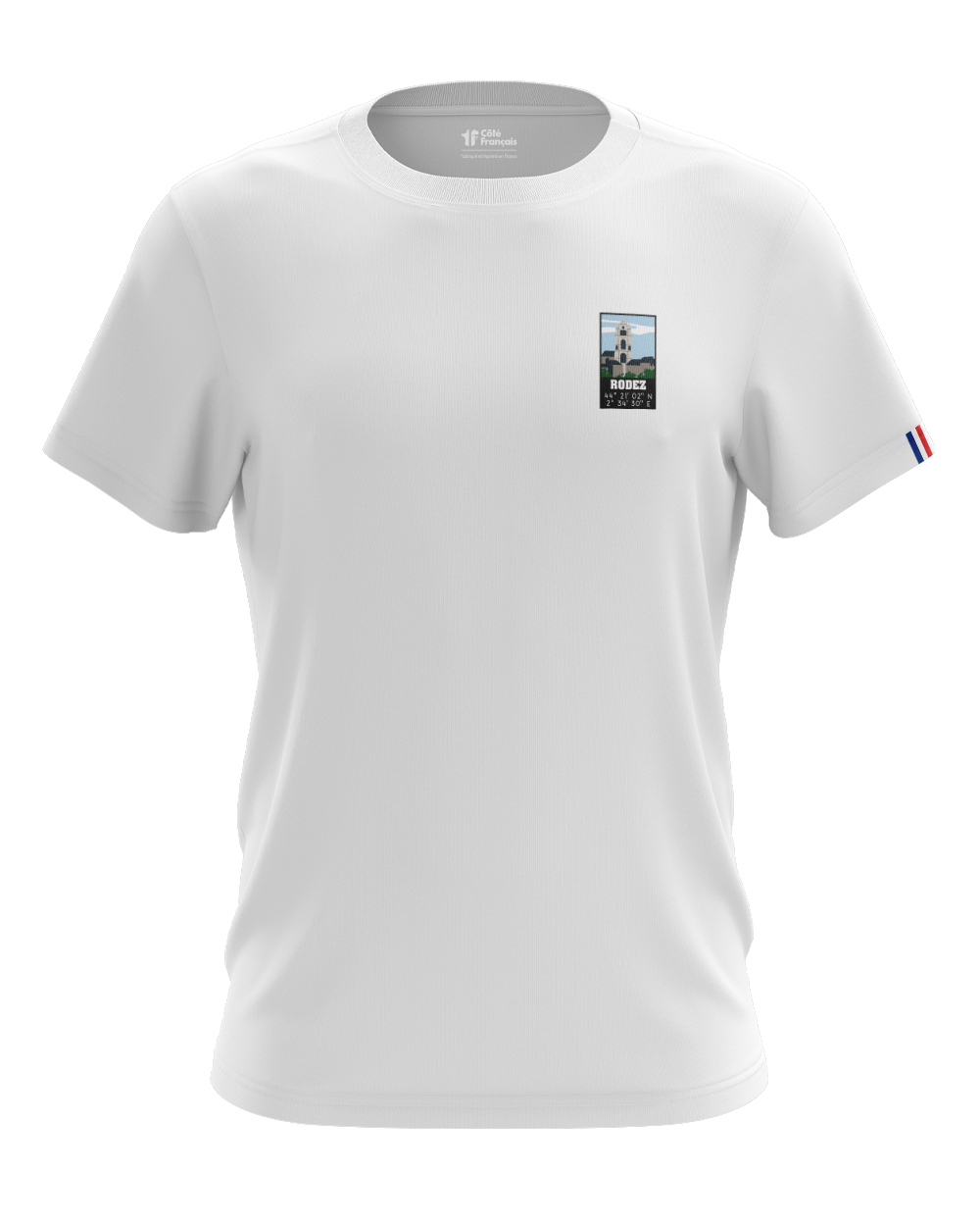 T-Shirt "Ville de Rodez" - blanc