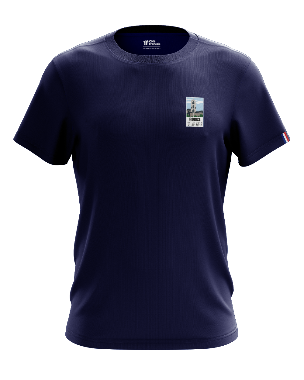 T-Shirt "Ville de Rodez" - bleu marine