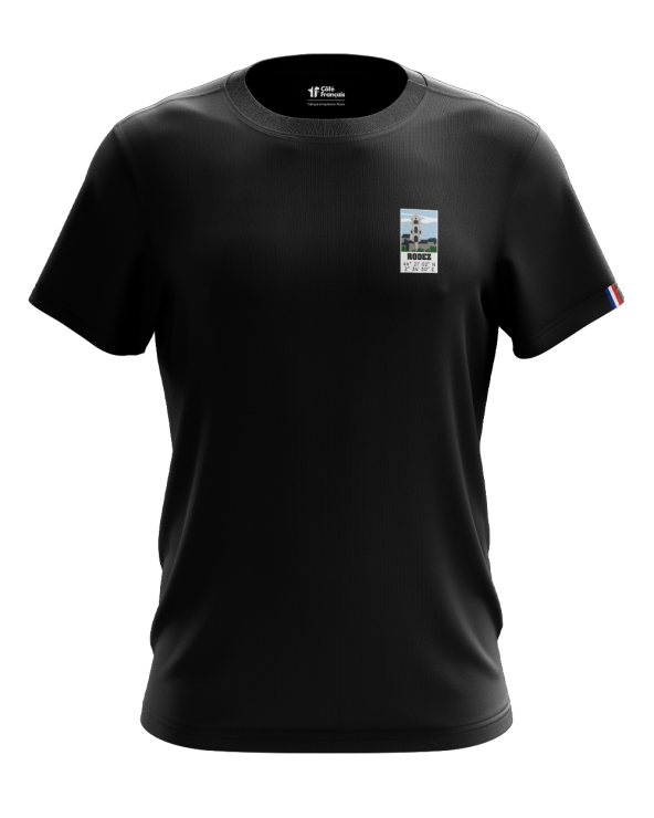 T-Shirt "Ville de Rodez" - noir