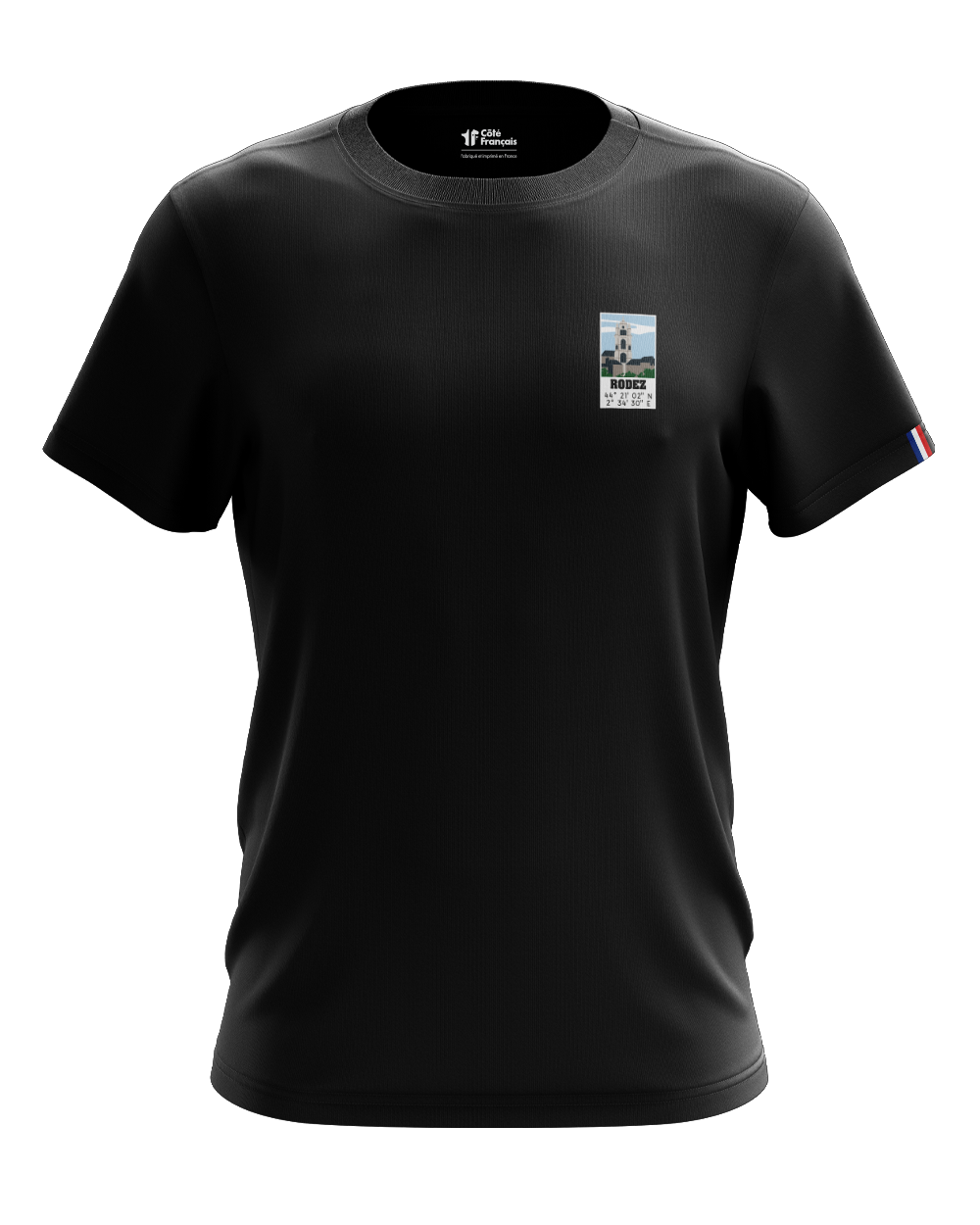 T-Shirt "Ville de Rodez" - noir