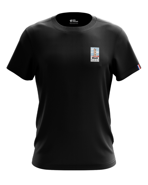 T-Shirt "Ville de Millau" - noir