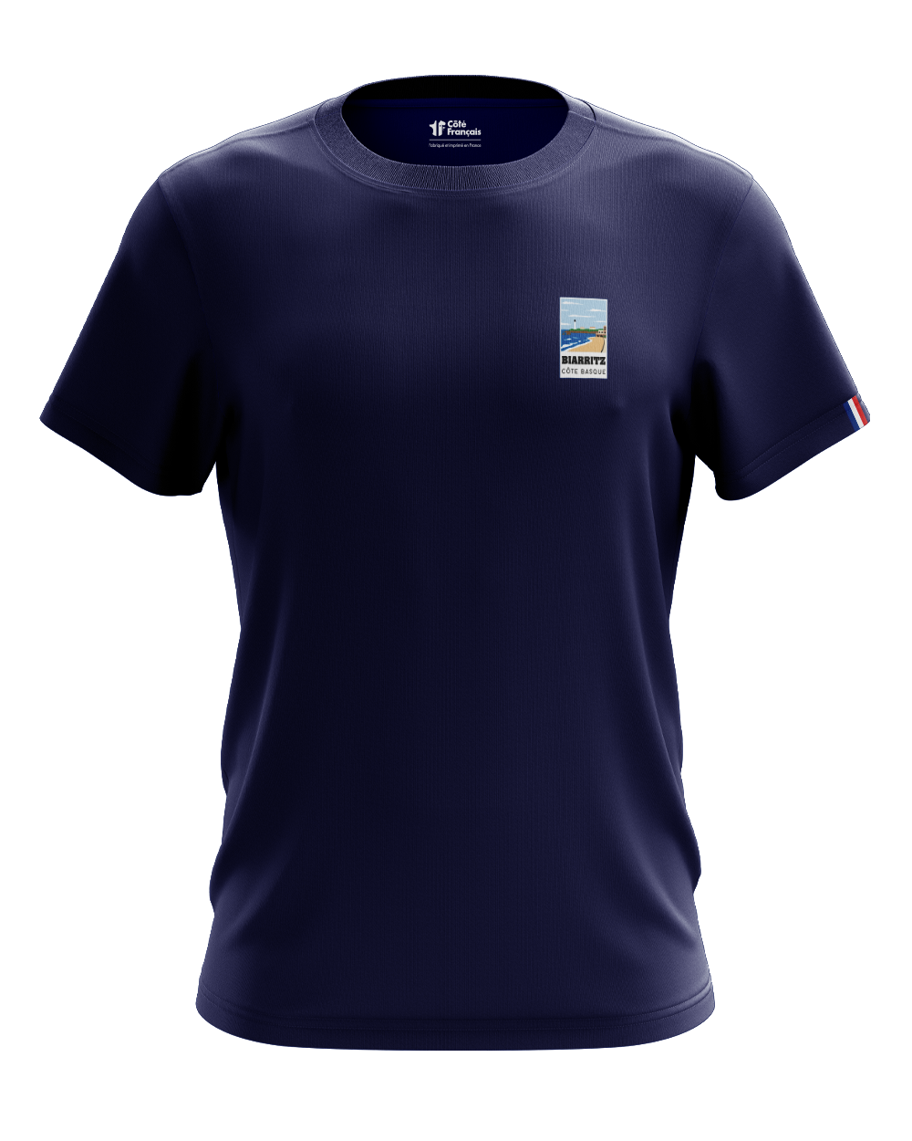 T-Shirt "Biarritz" - bleu marine