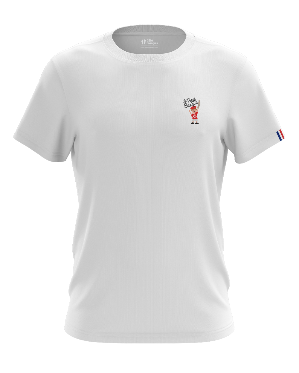 T-Shirt "Le petit Basque"- blanc