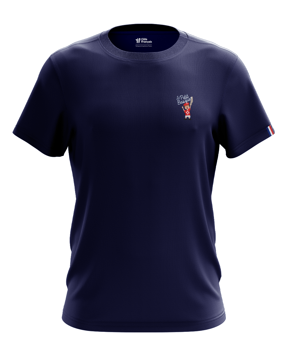 T-Shirt "Le petit Basque" - bleu marine