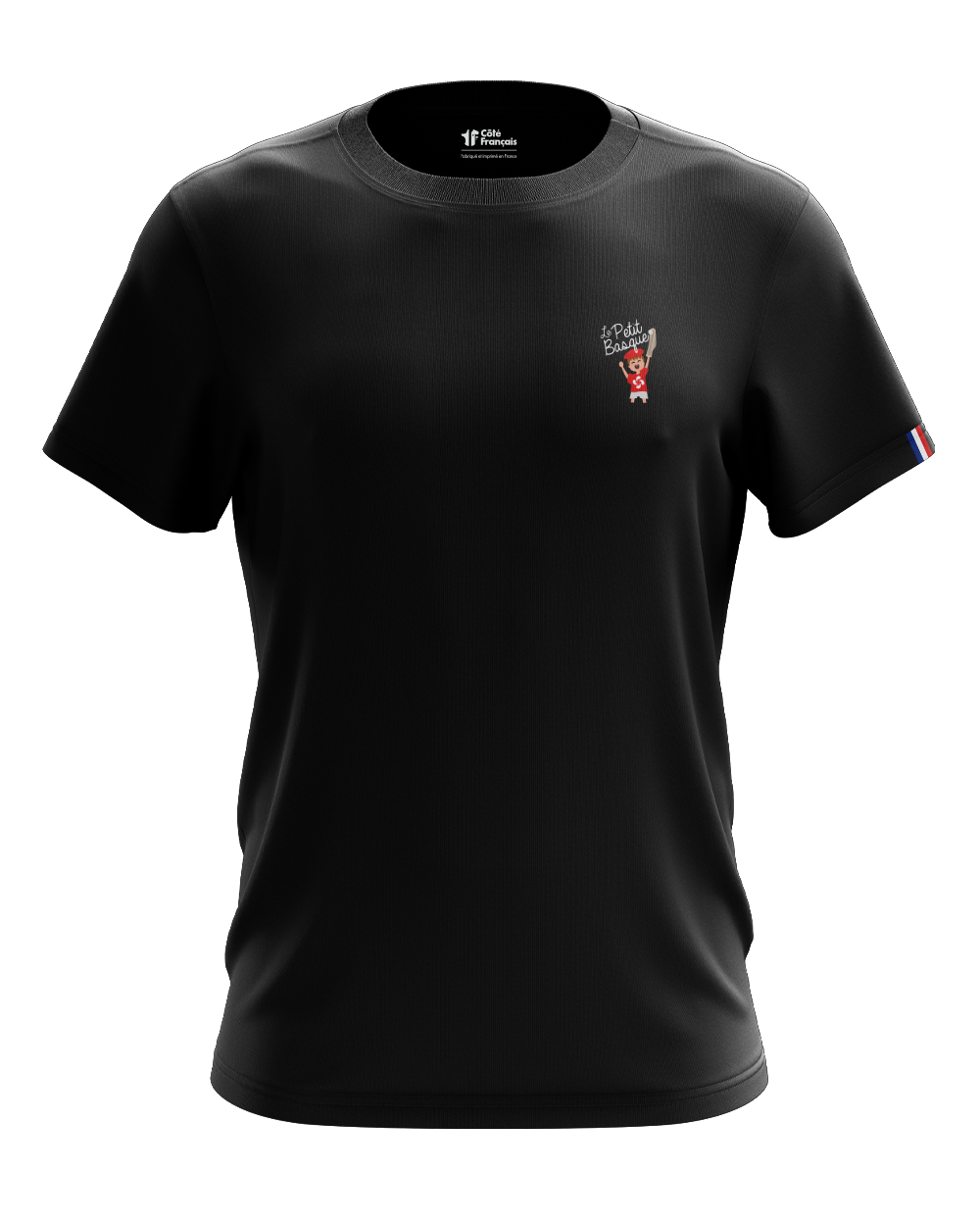 T-Shirt "Le petit Basque" - noir