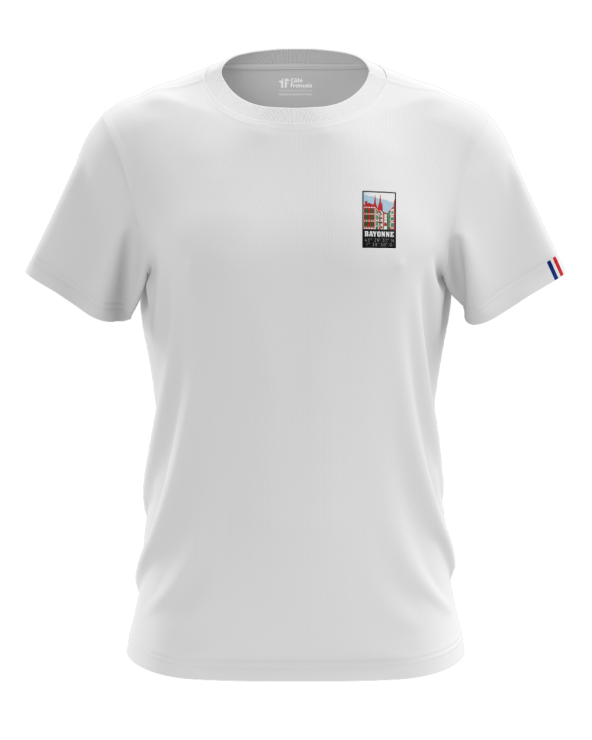 T-shirt "Ville de Bayonne" - blanc