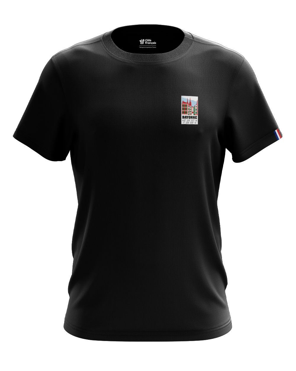 T-shirt "Ville de Bayonne" - noir