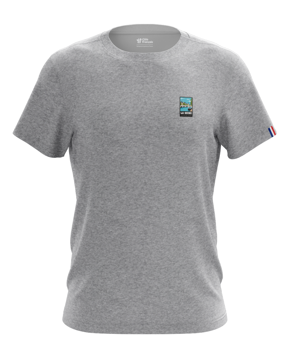 T-Shirt "La Seine" - gris chiné