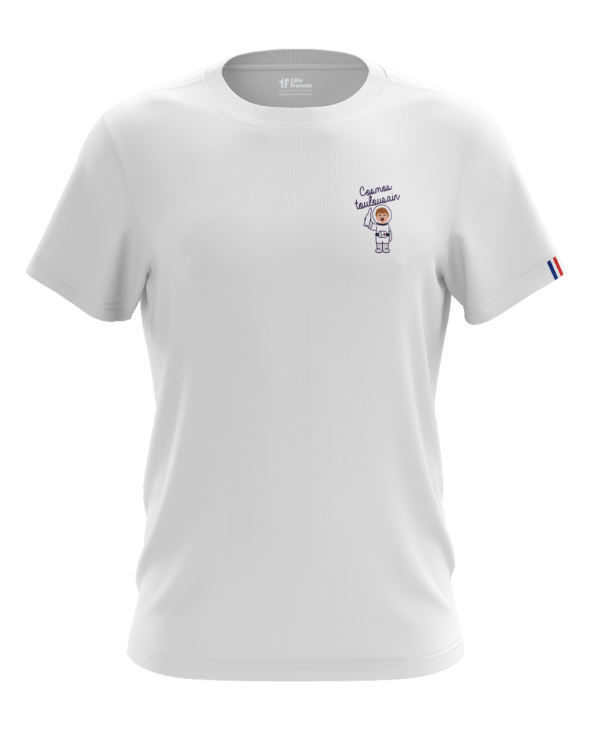 T-Shirt "Cosmos Toulousain" - blanc