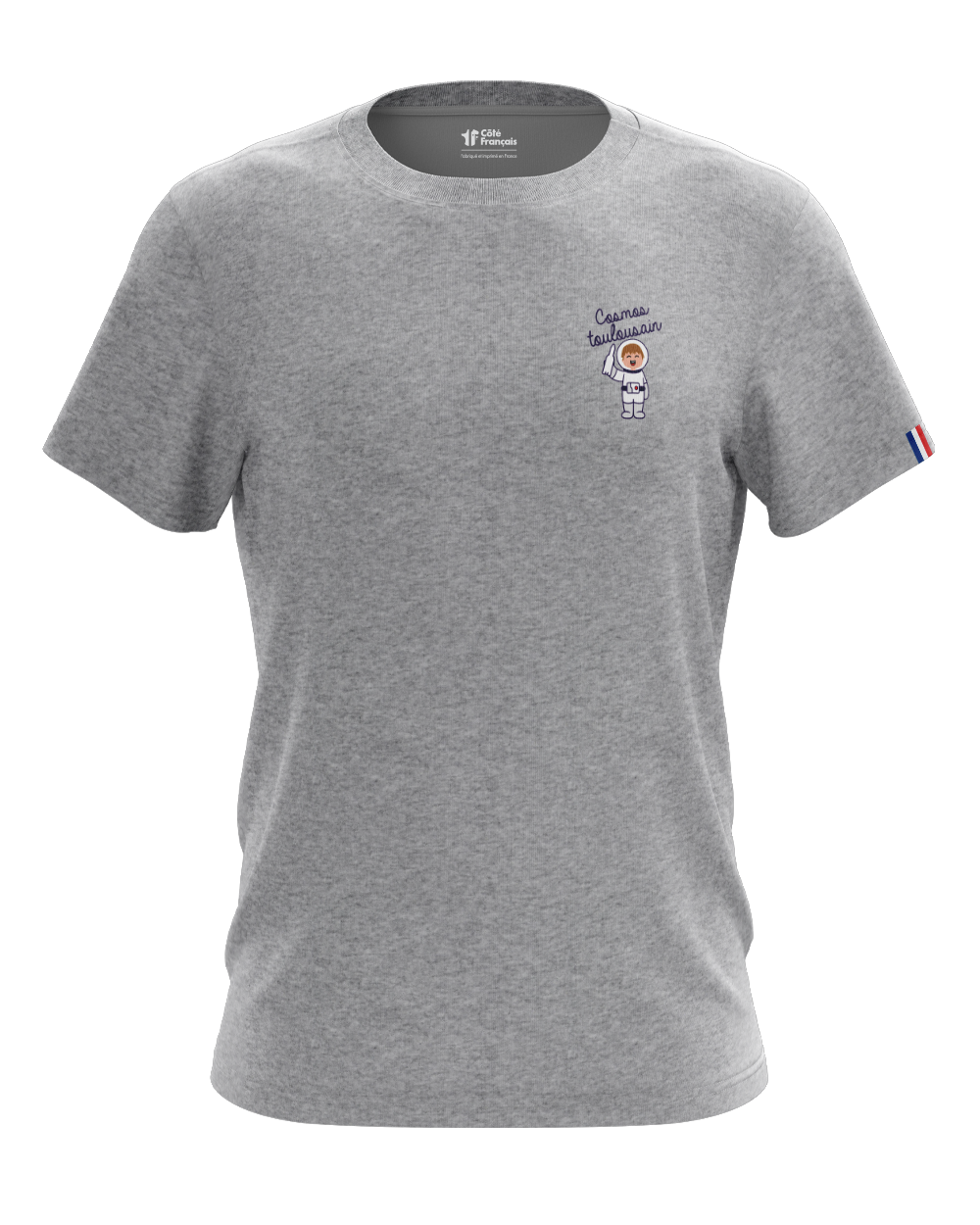 T-Shirt "Cosmos Toulousain" - gris