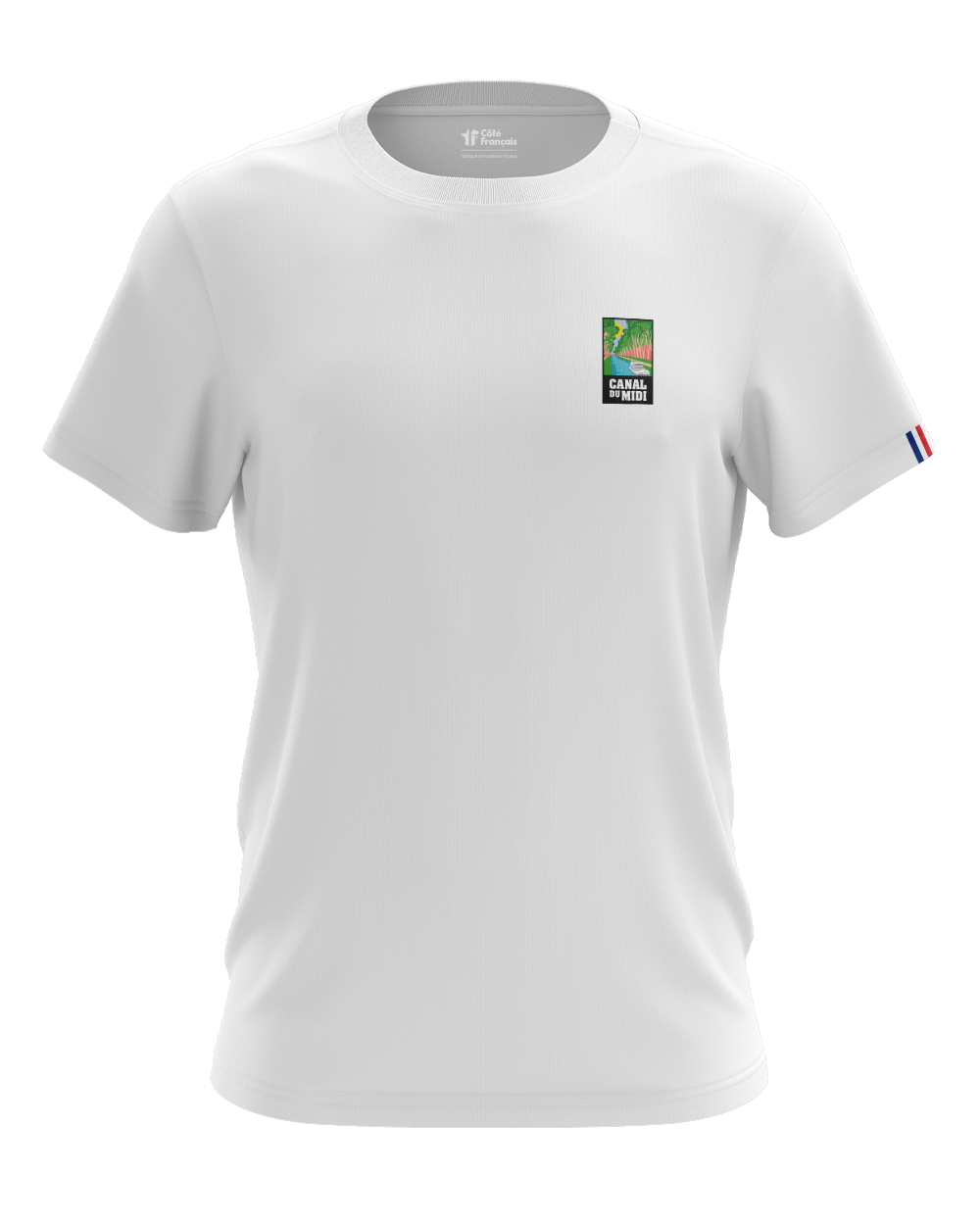 T-Shirt "Canal du midi" - blanc