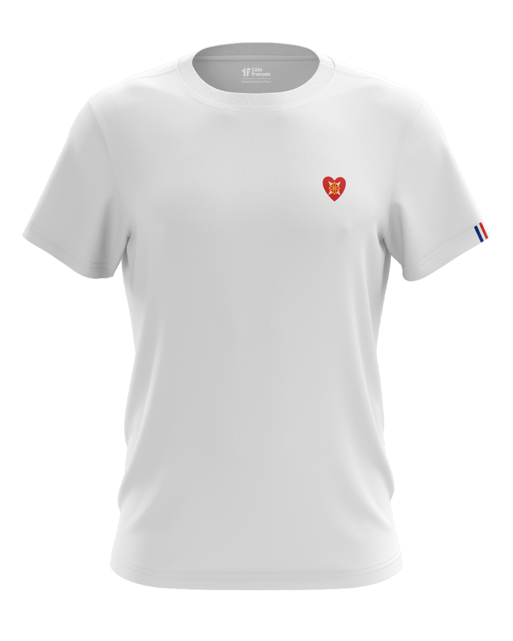 T-Shirt "Coeur Toulousain" - blanc