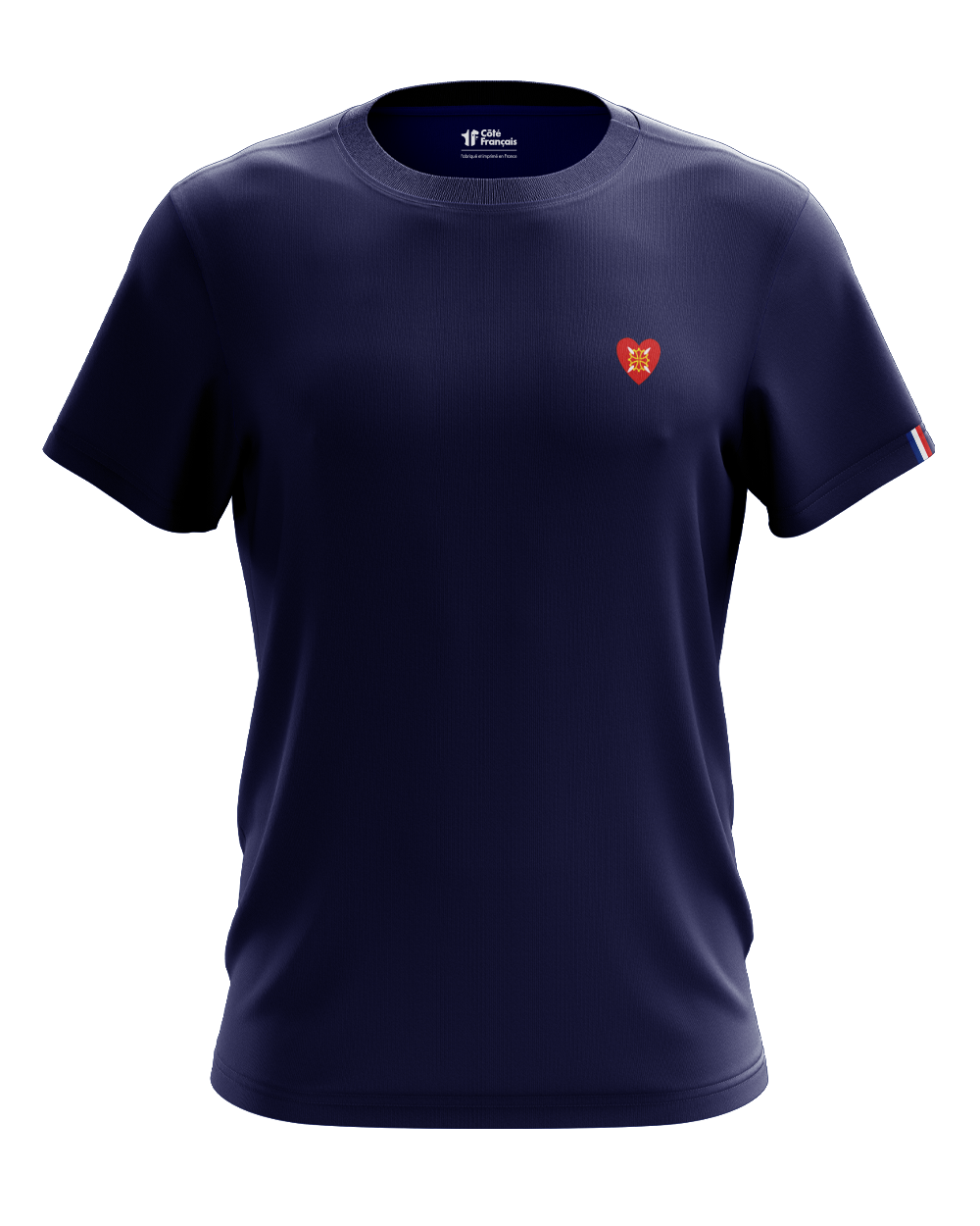 T-Shirt "Coeur Toulousain" - bleu marine