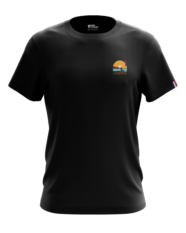 T-Shirt "Leucate Kite Surf" - noir